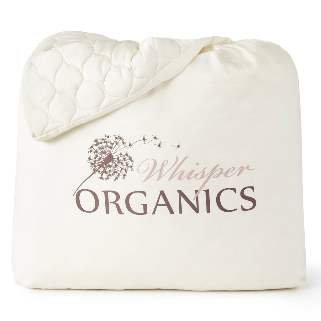 Organic Cotton Quilted Mattress Pad Protector